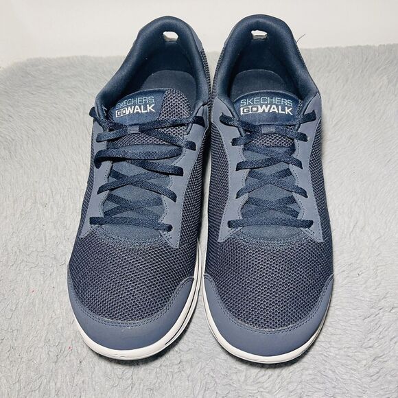 Skechers Men's Sz US 11.5 Performance 55519/NVBL Go Walk 5 Demitasse Sneakers - Picture 2 of 14